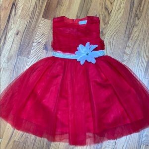 Trish Scully red party dress size 5